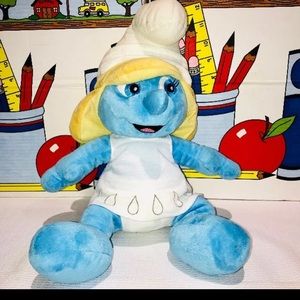 Smurfette Girl  18” Build A Bear Plush
